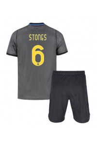 Inter Milan John Stones #6 Jalkapallovaatteet Lasten Kolmas peliasu 2026-27 Lyhythihainen (+ Lyhyet housut)